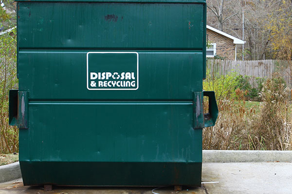 Dumpster Pad Cleaning